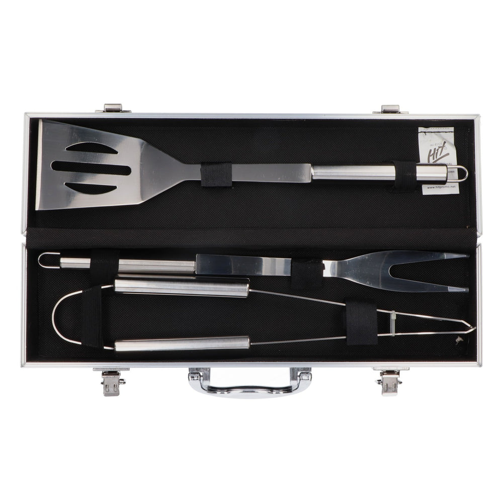 Southern Comfort Whiskey Grill Set Grill Tongs + Spatula + Meat Skewer