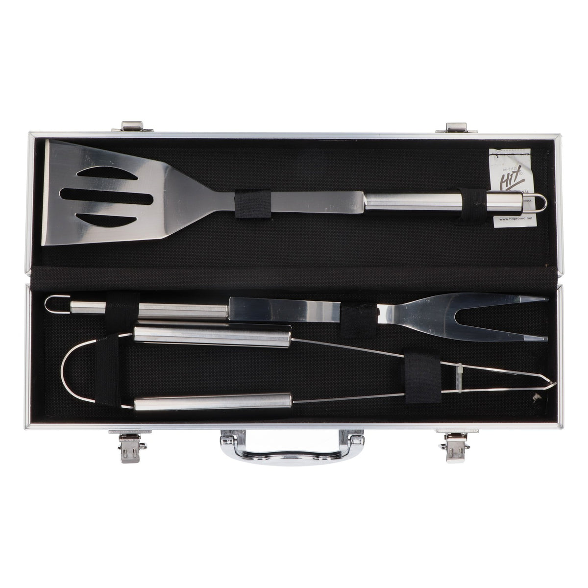 Southern Comfort Whiskey Grill Set Grill Tongs + Spatula + Meat Skewer