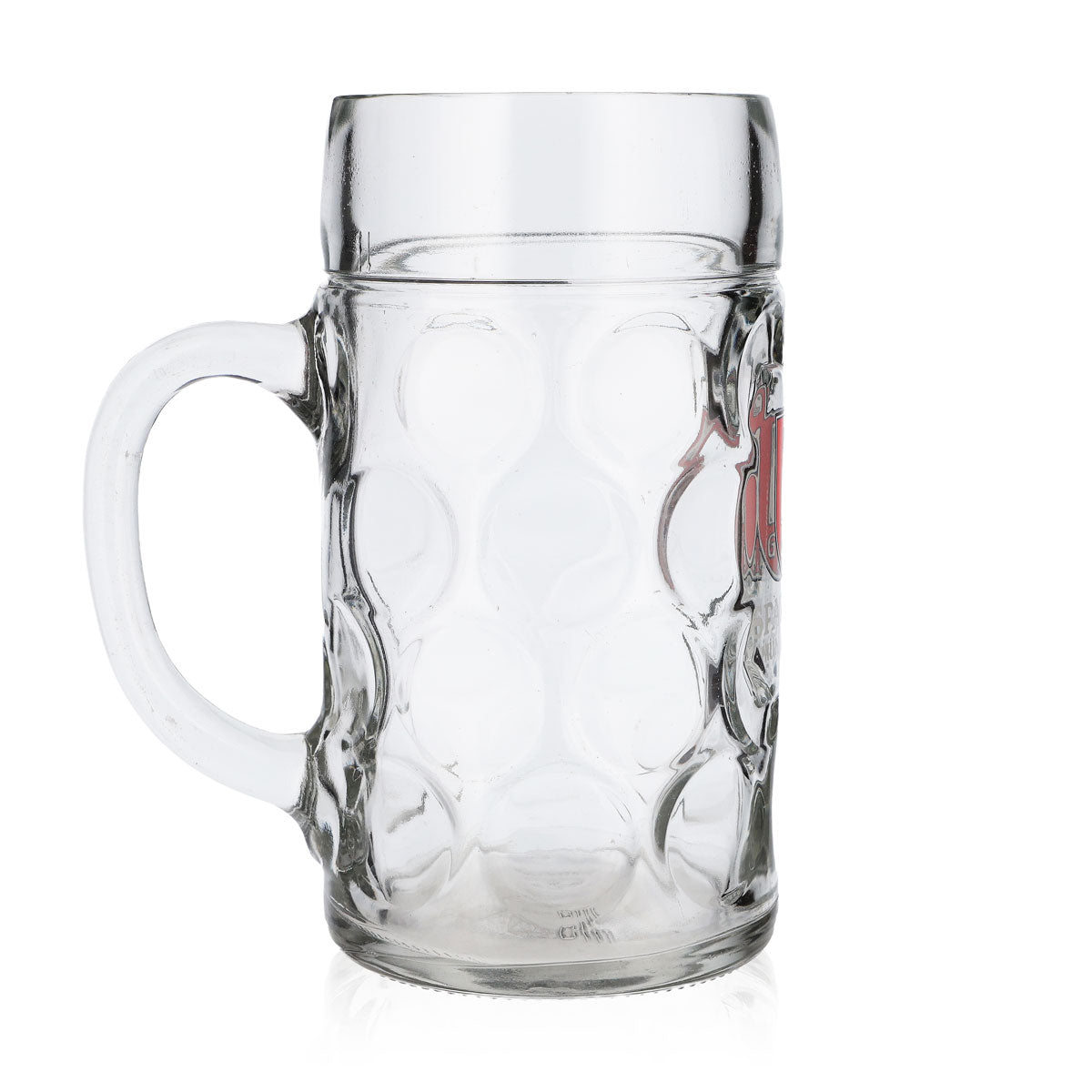 Spaten Beer Glass 1L Mug, Contoured, B-Grade, Used, Beer Mug, Seidel, Humpen – View 3