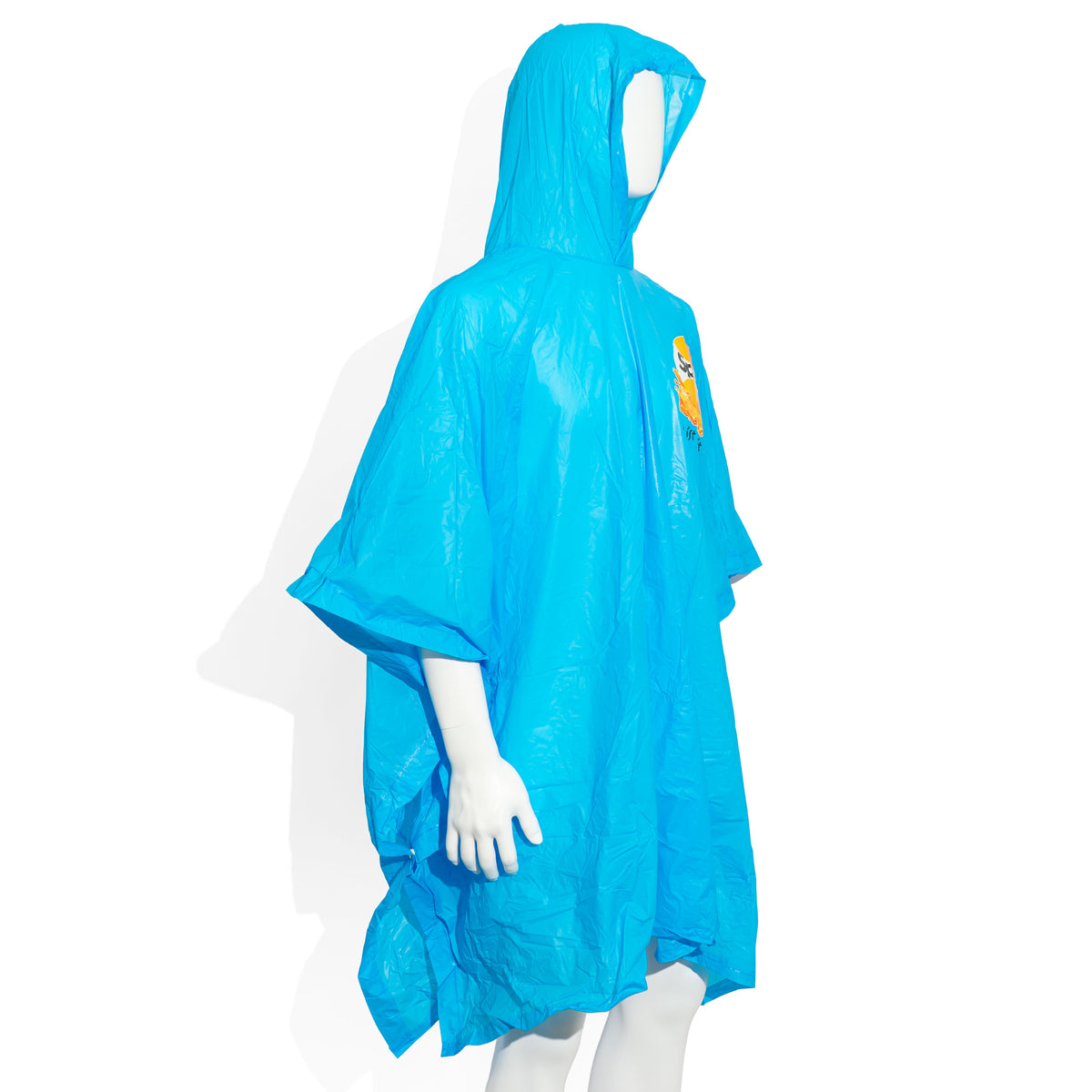 Spezi Soft Drink Glass, Blue; Spezi Logo Polyester Rain Poncho – View 2