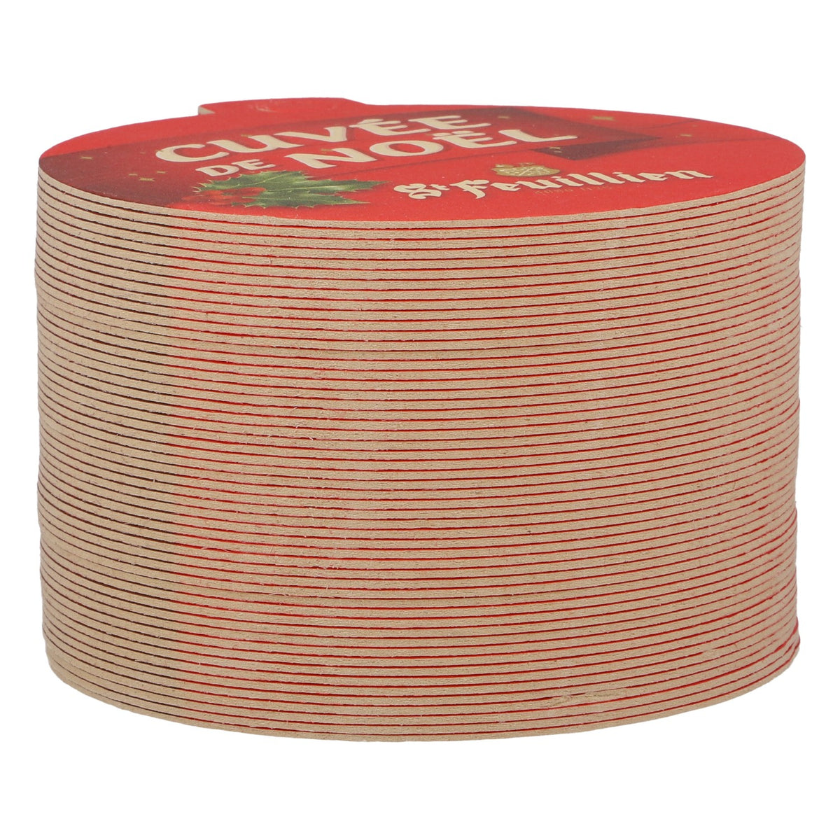 St. Feuillen Beer Coaster "Duchesse De Bourgogne" - New, Paper, Red – View 2