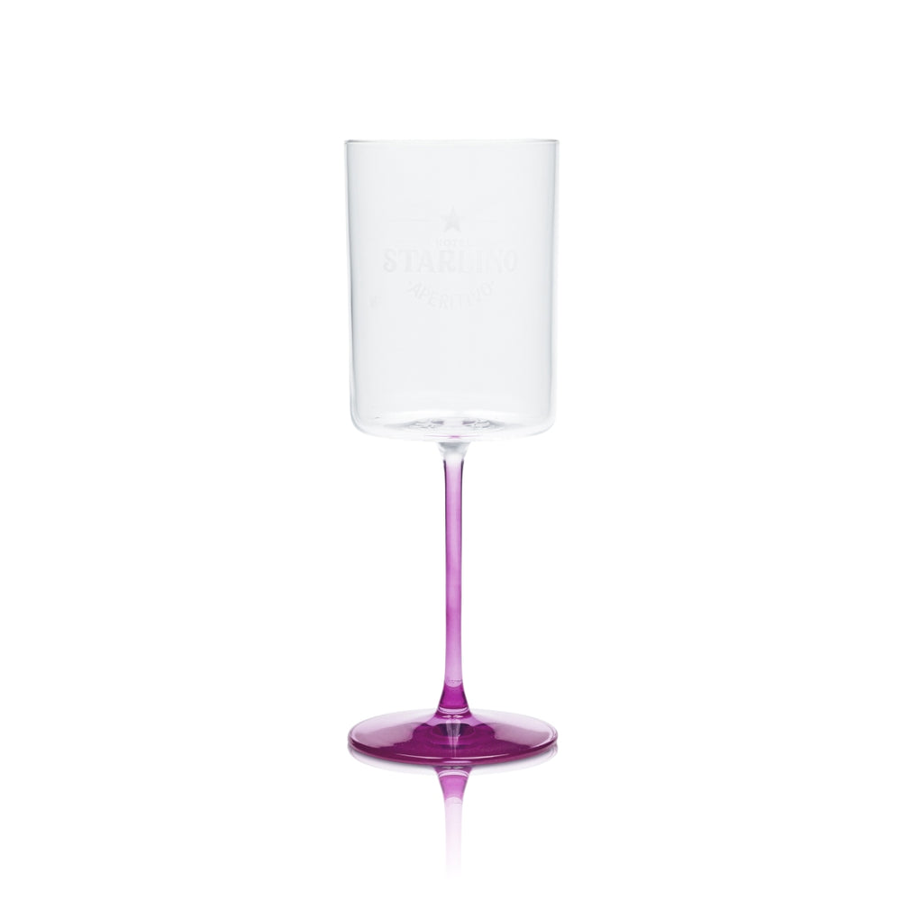 Starlino Aperitivo Glass Balloon Cocktail Glasses Stem Pink Rose Hotel Long Drink