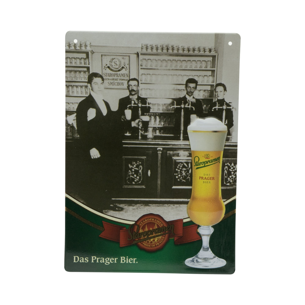 Staropramen beer tin sign wall decoration wall sign nostalgic sign small