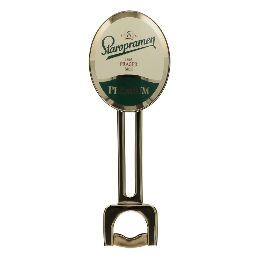 Staropramen Prague Beer, Tap Head, Metal/Plastic Lever "Premium"