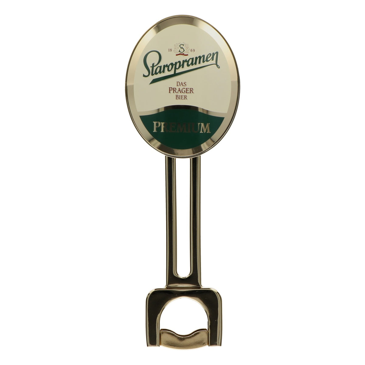 Staropramen Prague Beer, Tap Head, Metal/Plastic Lever "Premium"