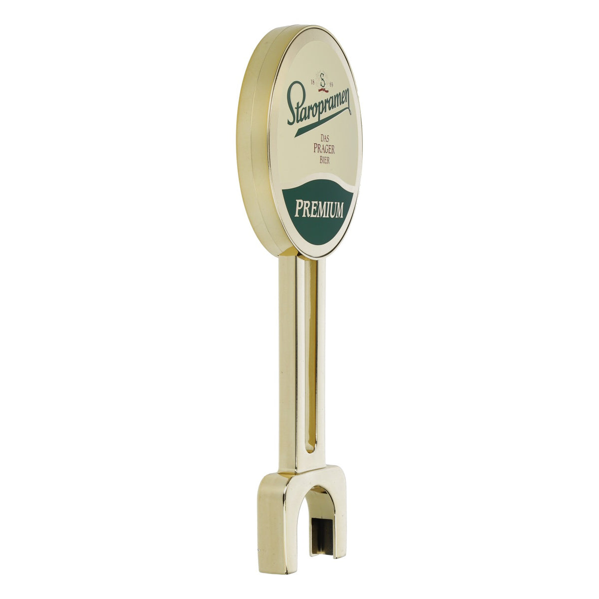 Staropramen Prague Beer, Tap Head, Metal/Plastic Lever "Premium" – View 4