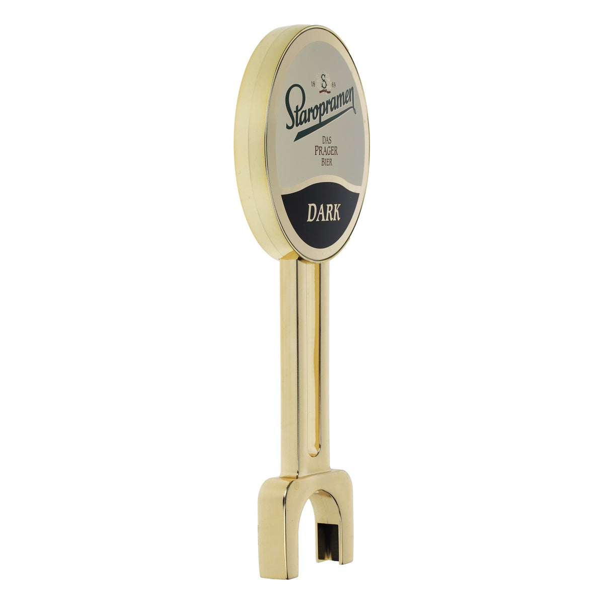 Staropramen Tap Attachment, Dark Beer, Gold, Original Tap Handle, Bar Accessories – View 4