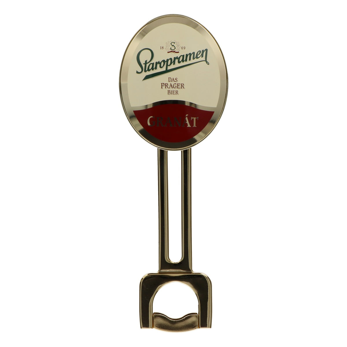 Staropramen Tap Attachment, Garnet Gold Lever, Beer Dispenser Accessories