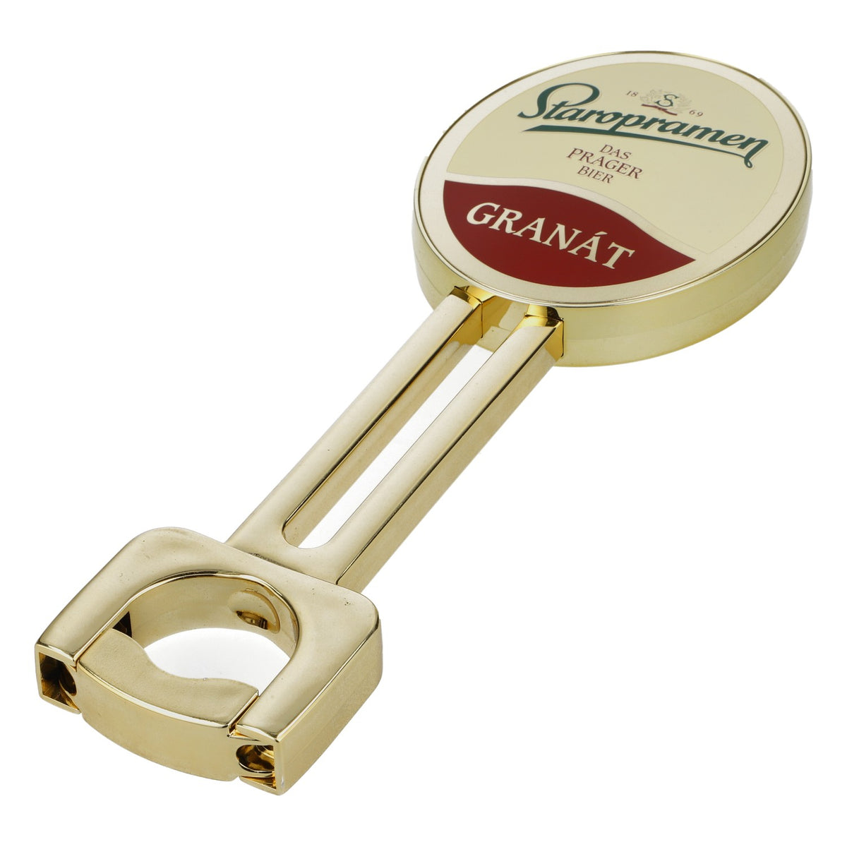Staropramen Tap Attachment, Garnet Gold Lever, Beer Dispenser Accessories – View 2