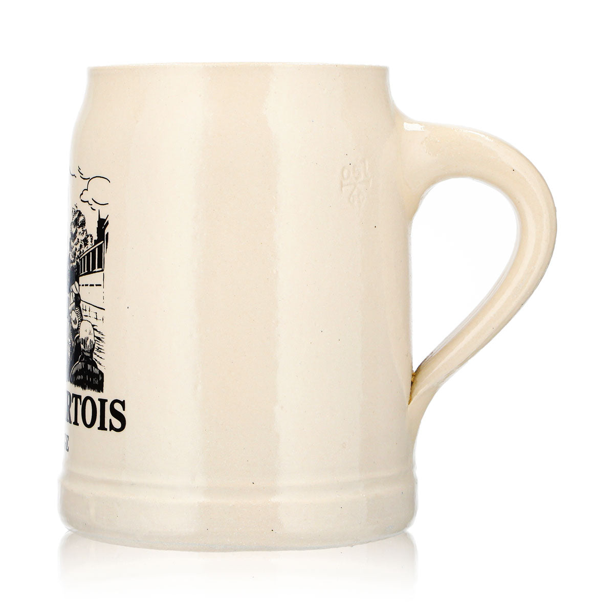 Stella Artois Beer Glass, Earthenware Mug, 0.5 L, "La Bière Belge" City, Stoneware – View 6