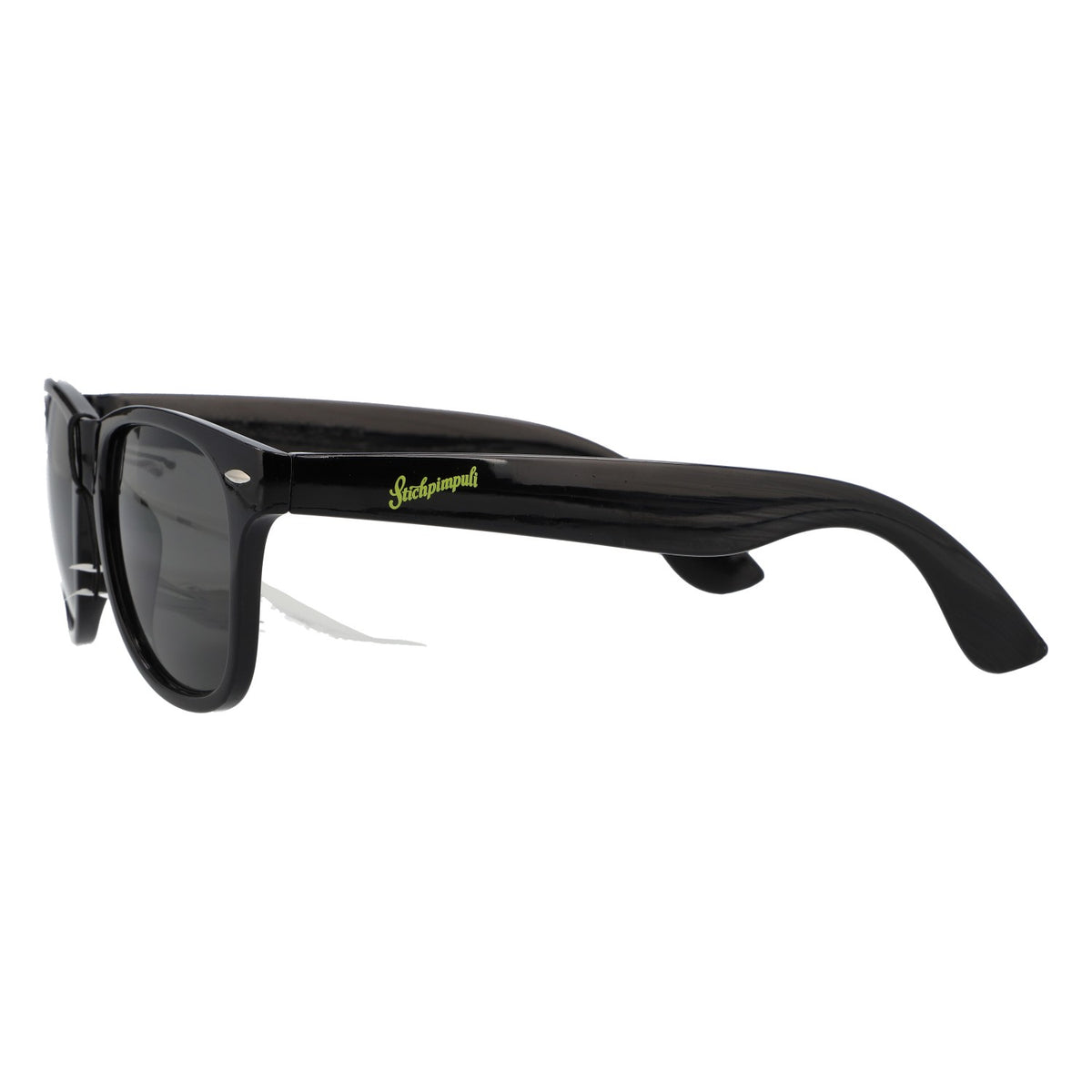 Stichpimpuli liqueur sunglasses party glasses UV 400 black version 2022 – View 2
