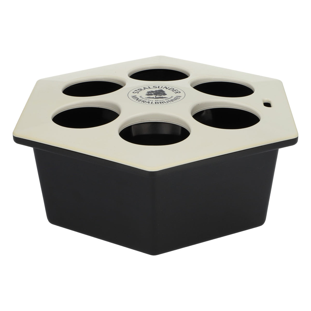 Stralsund Beer Bottle Cooler Conference Cooler Hexagonal Black – View 2