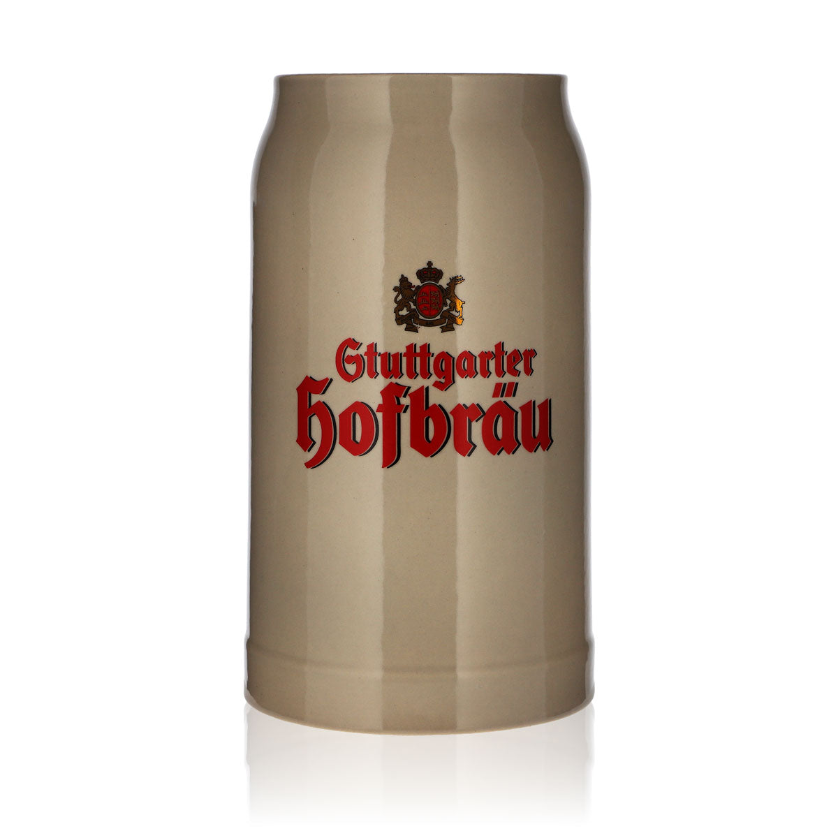 Stuttgarter Hofbräu glass 1.0 l stoneware mug  Humpen Bavaria Seidel Brewery