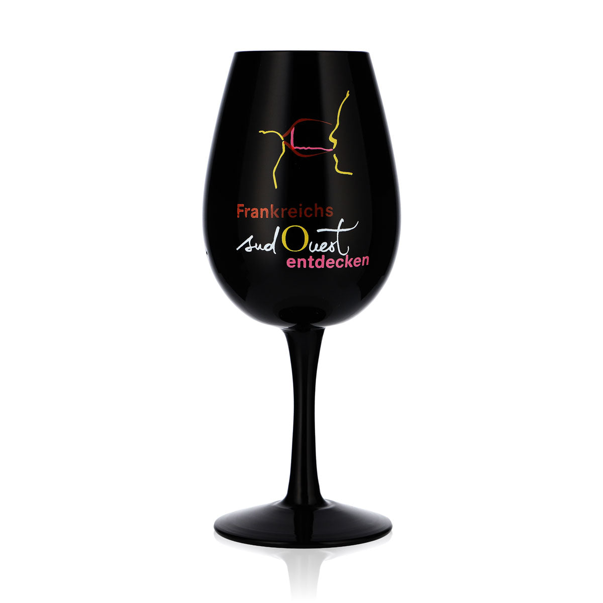 Sud Quest France Wine Glass 0.3l Wine Glasses Special Edition Black Edition