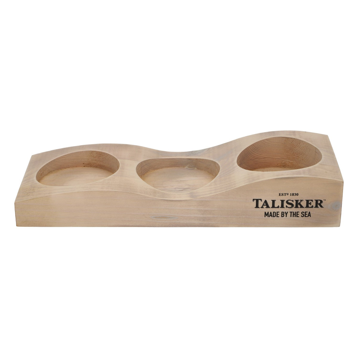 Talisker Whiskey Display Stand (Real Wood) for 3 Bottles (Original Packaging) – View 2