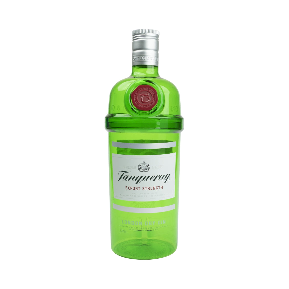 Tanqueray Gin 3l display bottle EMPTY decorative dummy bar EMPTY plastic green