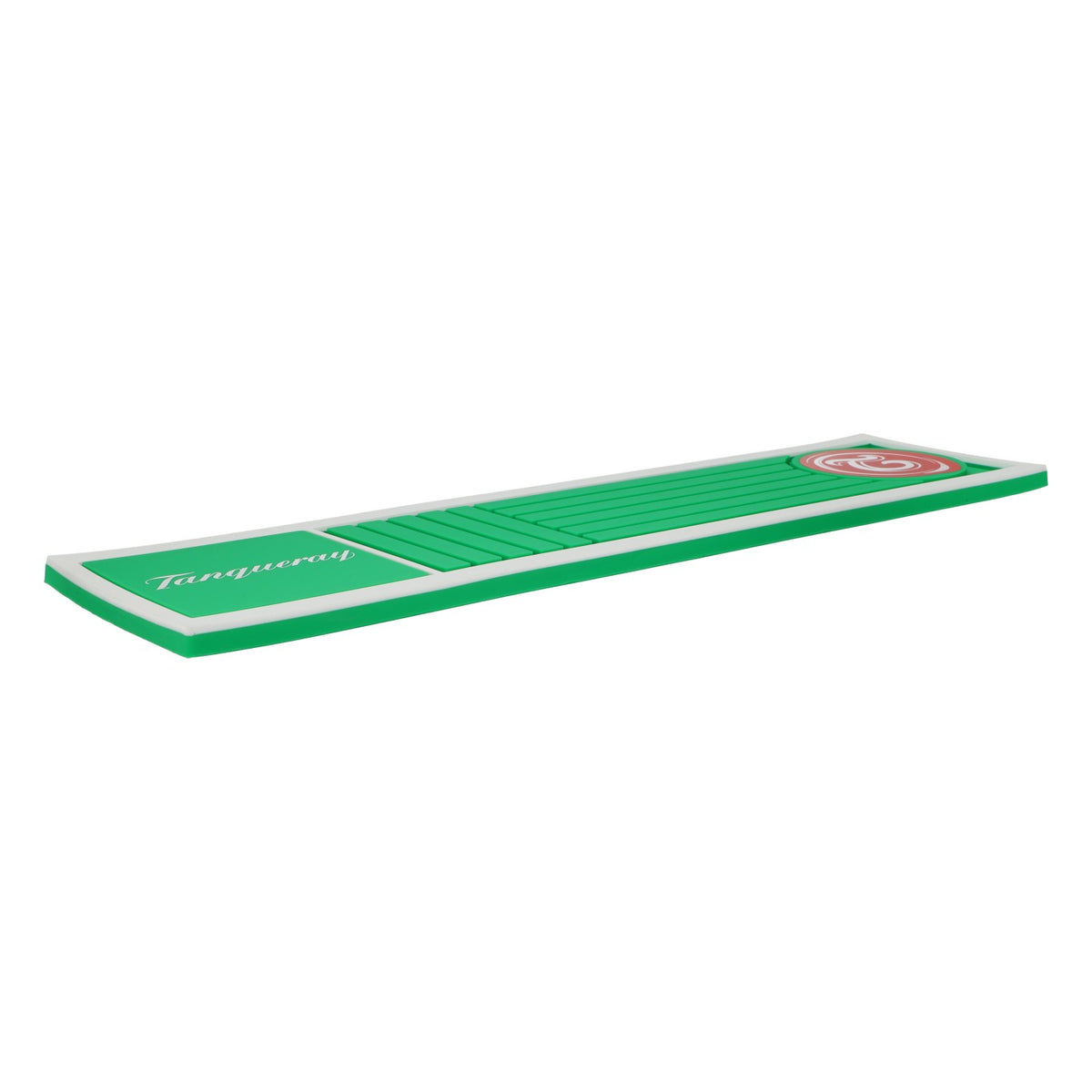 Tanqueray Gin Bar Mat Green and White Drip Mat Bar Accessories – View 3
