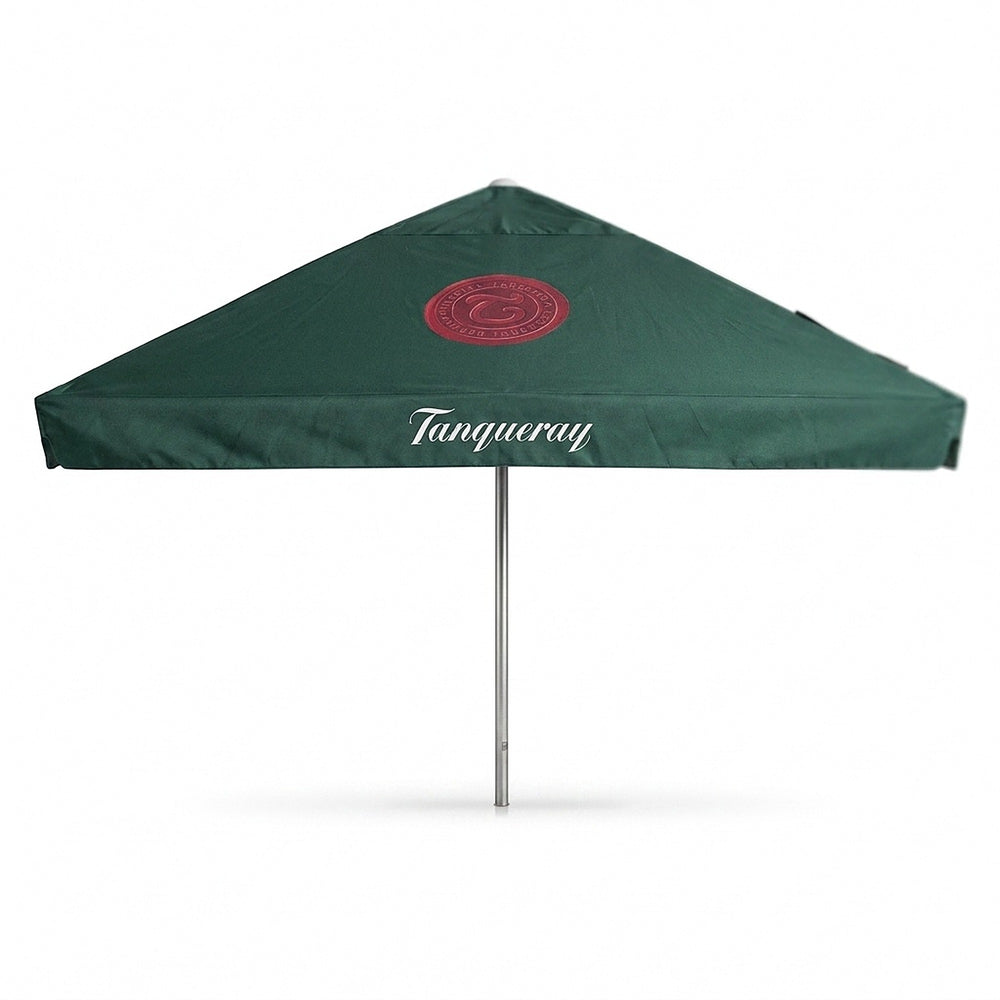 Tanqueray Gin 3x3m Umbrella with LED Lighting—Brewery, Restaurant, Beer Garden Umbrella