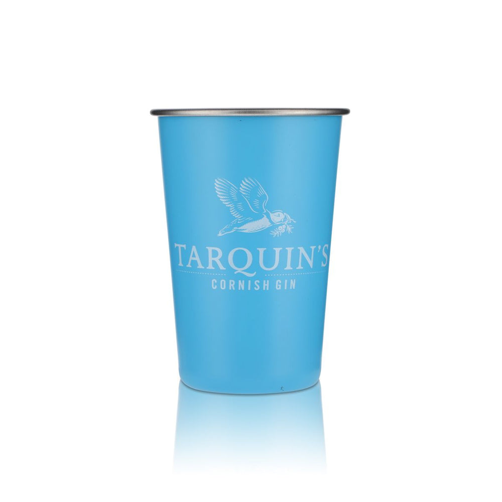 Tarquins gin glass 0.5l metal tumbler long drink glass cocktail gin tonic glasses