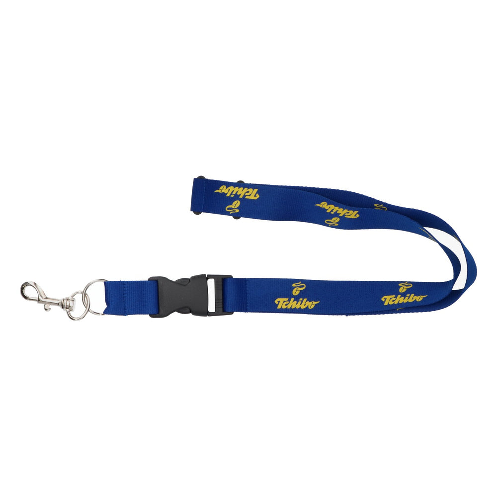Tchibo Coffee Keyring Lanyard Blue