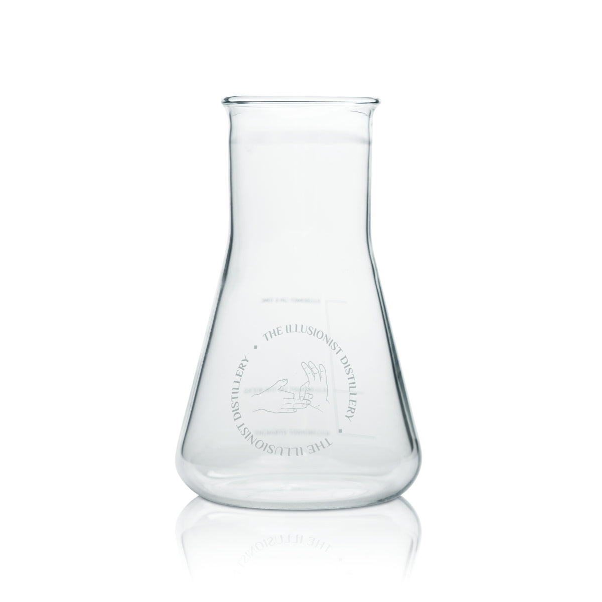 6x The Illusionist Gin Glass 0.3L Long Drink Erlenmeyer Flask Glasses Tonic Gastro – View 2