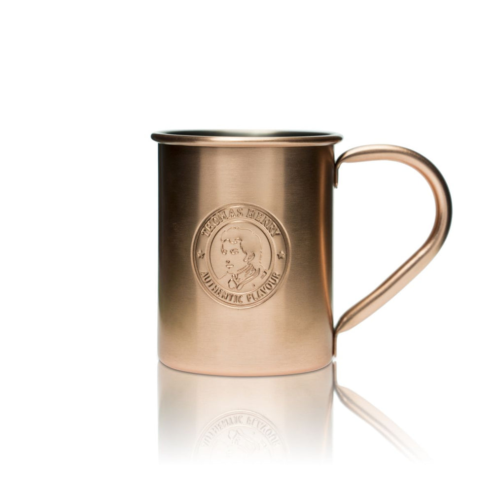 Thomas Henry copper mug glass 0.4l gin cup copper jug handle gin and tonic