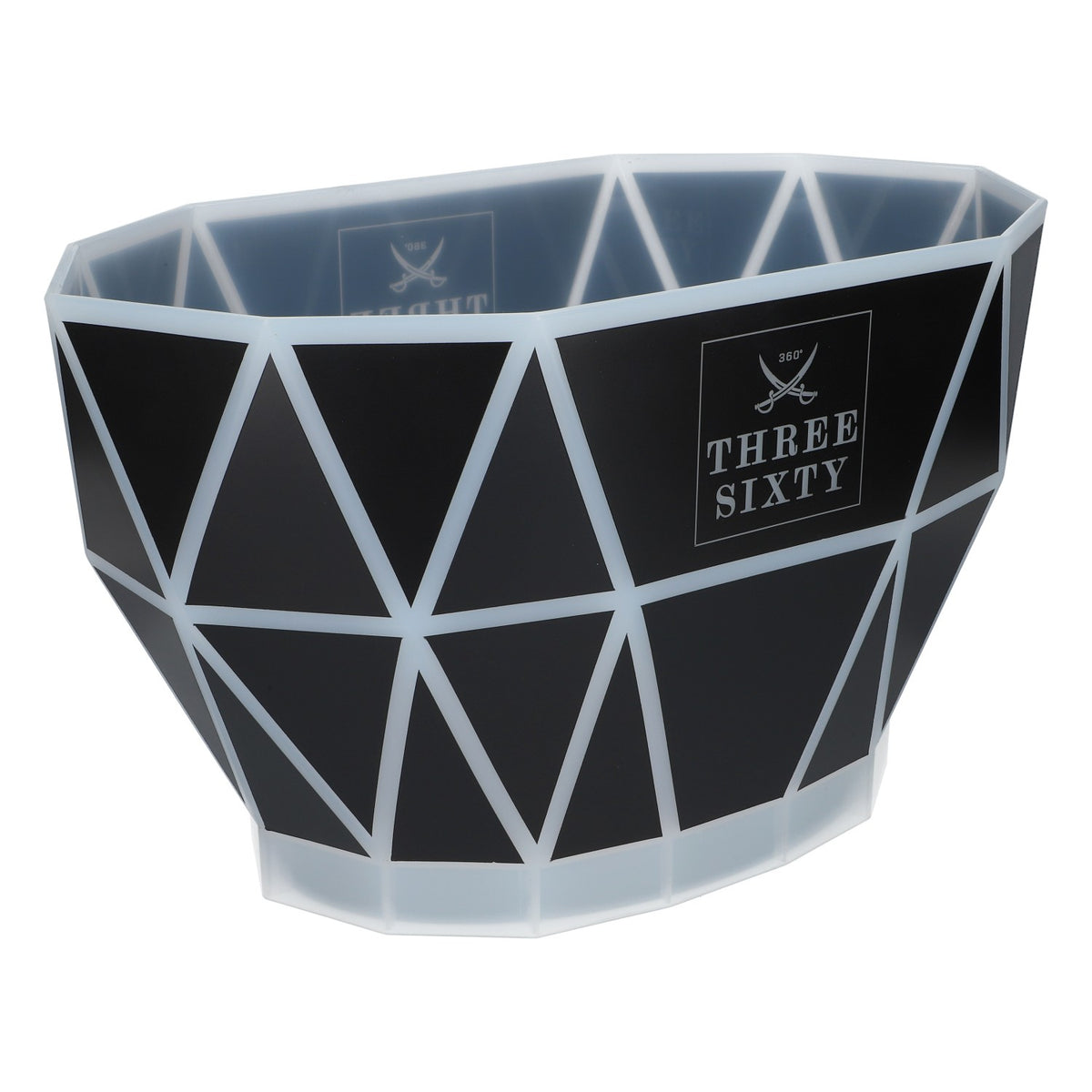 Three Sixty Vodka LED Cooler Ice Cube Container Bottle Cooler Battery Base – View 2