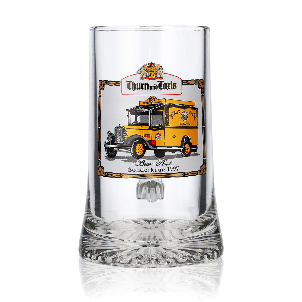 Thurn & Taxis beer glass Beer glasses Beer mugs Seidel 0.49 l mug Beer post