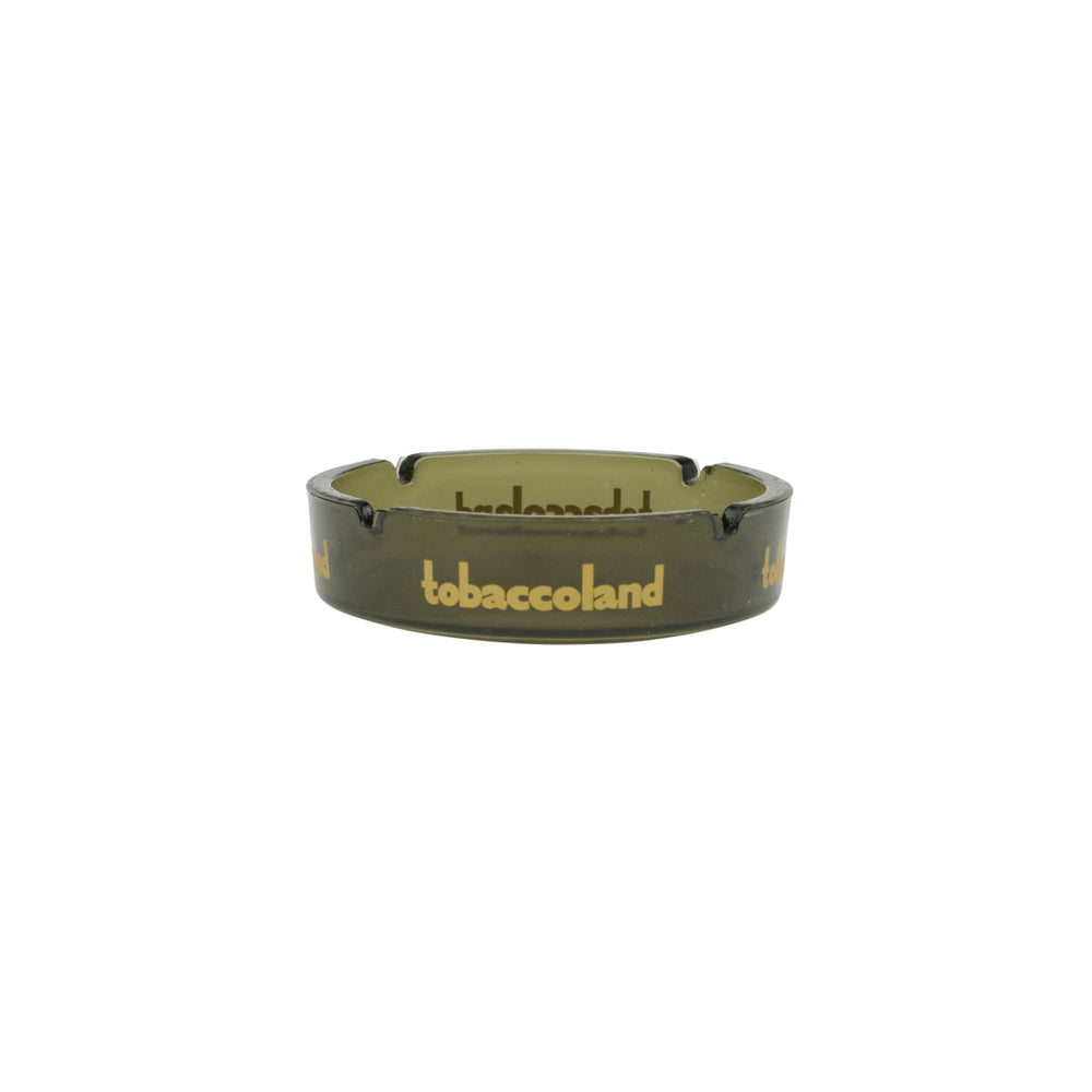 Tobaccoland Cigarette Ashtray Glass Brown Retro Ashtray Cigarette Garden