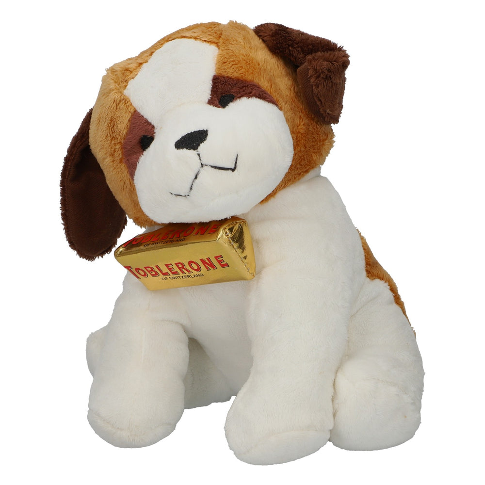 Toblerone Food-Themed Cuddly Toy, Plush Toy, Chocolate of Switzerland, Dog, New
