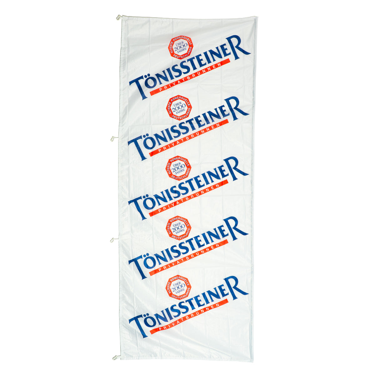 Tönissteiner Water Glass Banner, 130x300 cm, Polyester Flag
