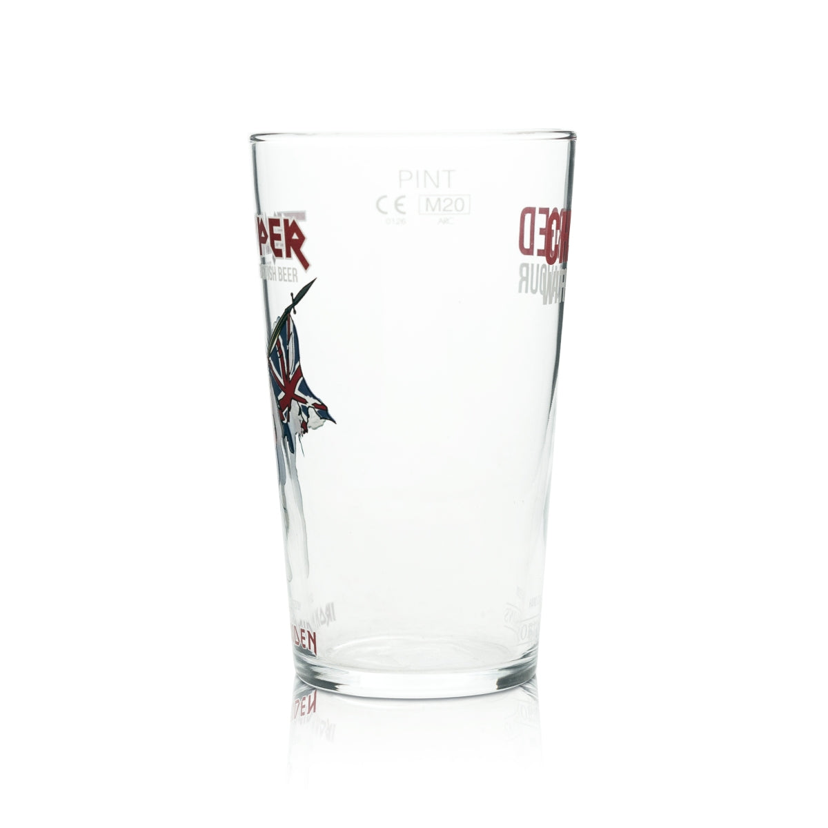 Trooper Beer Glass 0.5L Pint Mug Iron Maiden Robinson Glasses UK England – View 2