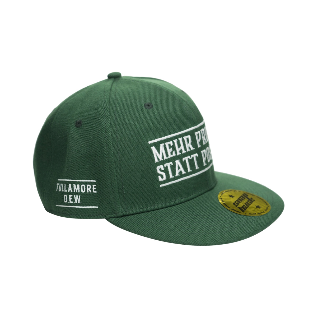 Tullamore Dew Snapback Cap Hat Headwear Unisex Green