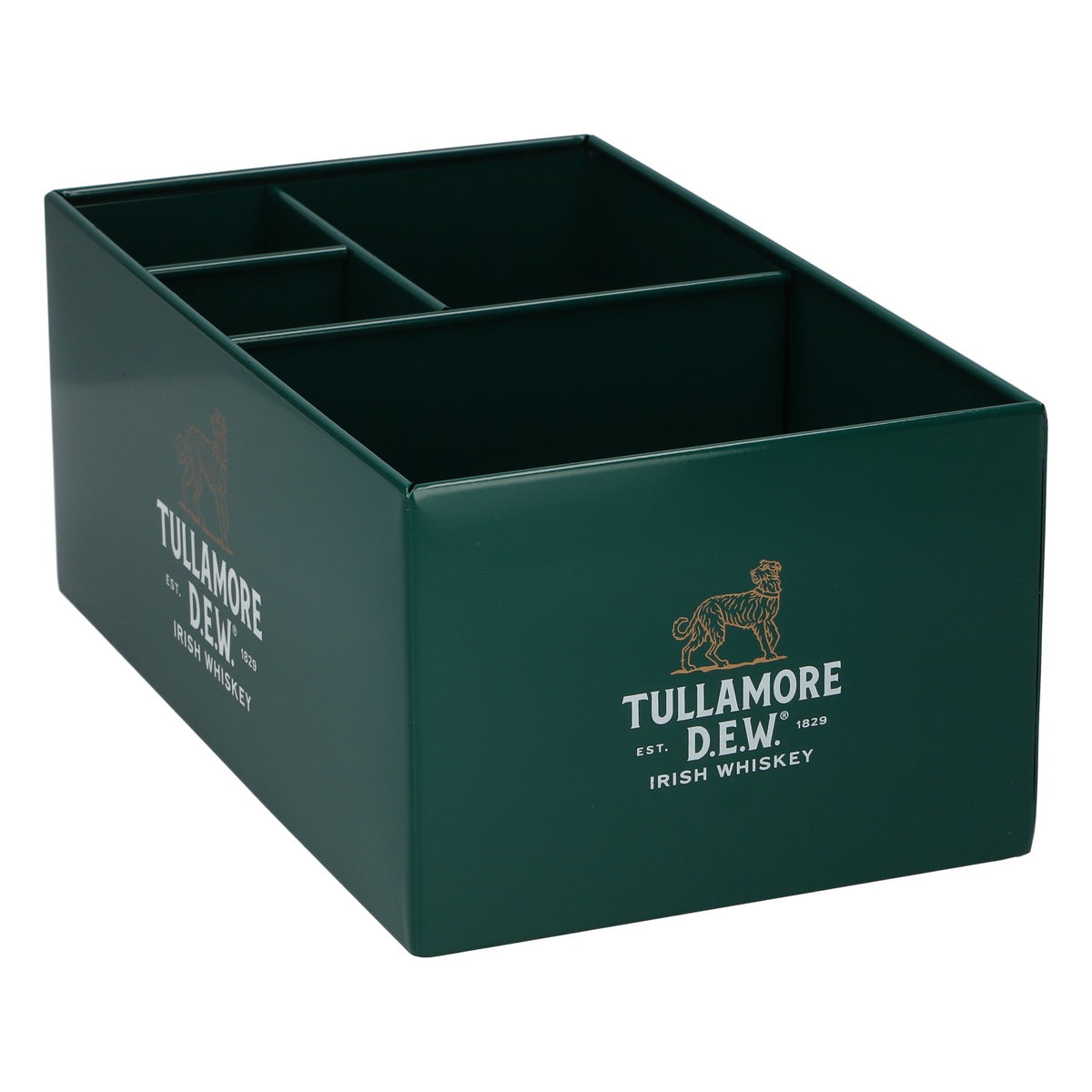 Tullamore Dew Whiskey Barcaddy 25.5 x 15 x 10.5 cm, new, metal, green – View 4