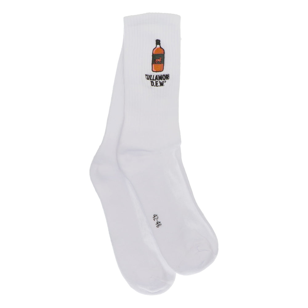 Tullamore Dew Whiskey Socks Unisex White Size 42-46