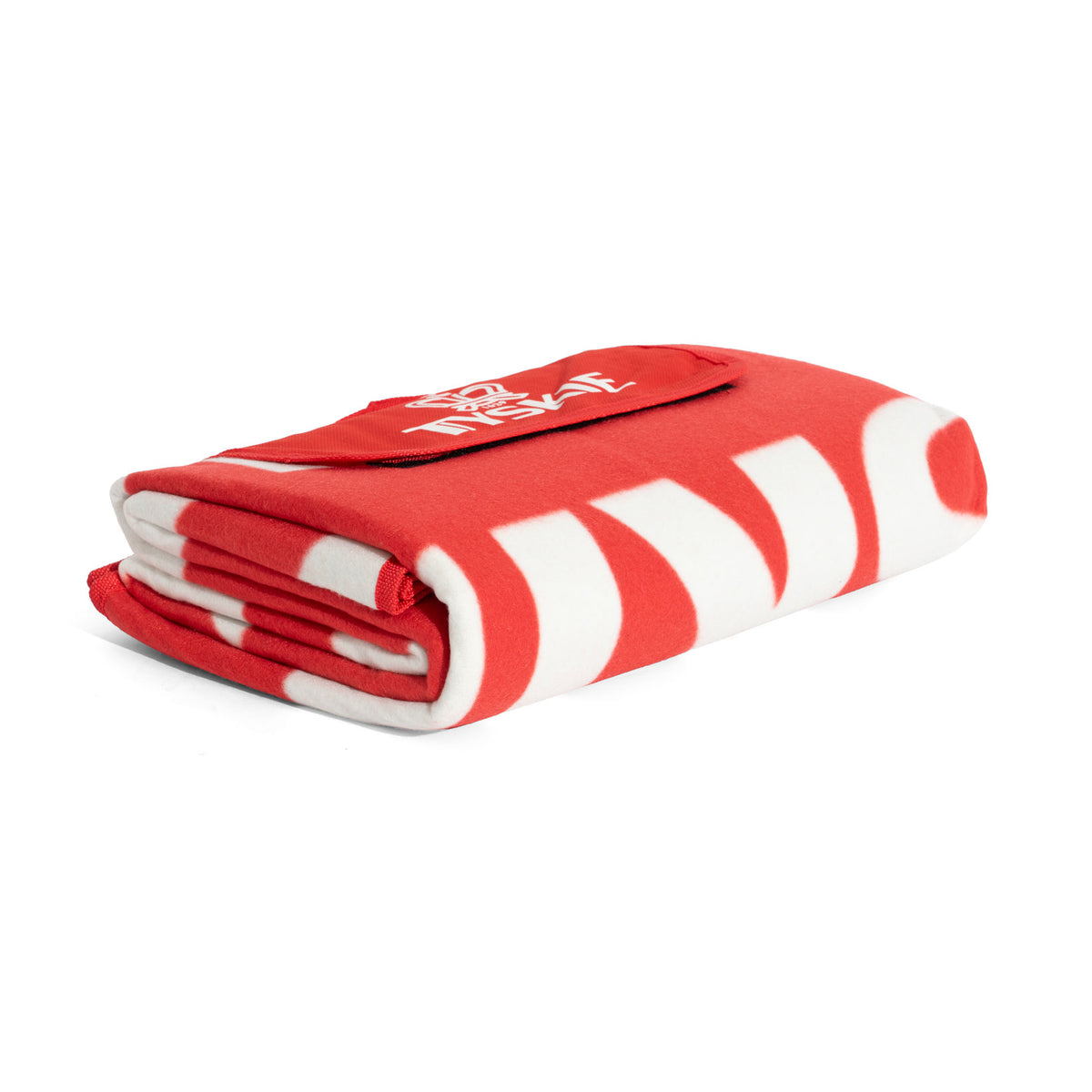 Tyskie Beer Blanket Picnic Blanket Fleece Blanket Snuggle Blanket Terrace Blanket 150x125cm Red – View 2