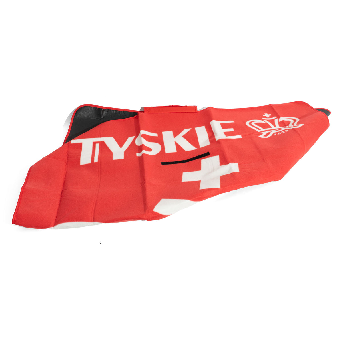 Tyskie Beer Blanket Picnic Blanket Fleece Blanket Snuggle Blanket Terrace Blanket 150x125cm Red – View 3