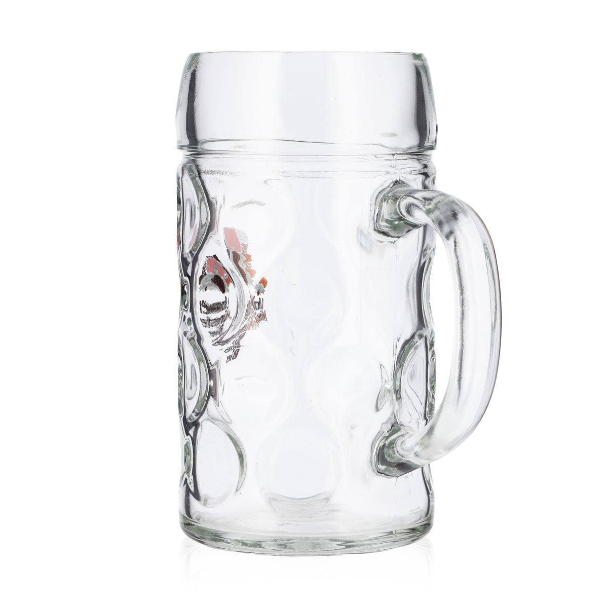 Ulm Minster Beer Mug, 1-liter, Calibrated, Dimpled Finish, Beer Stein, Commercial Use – View 6