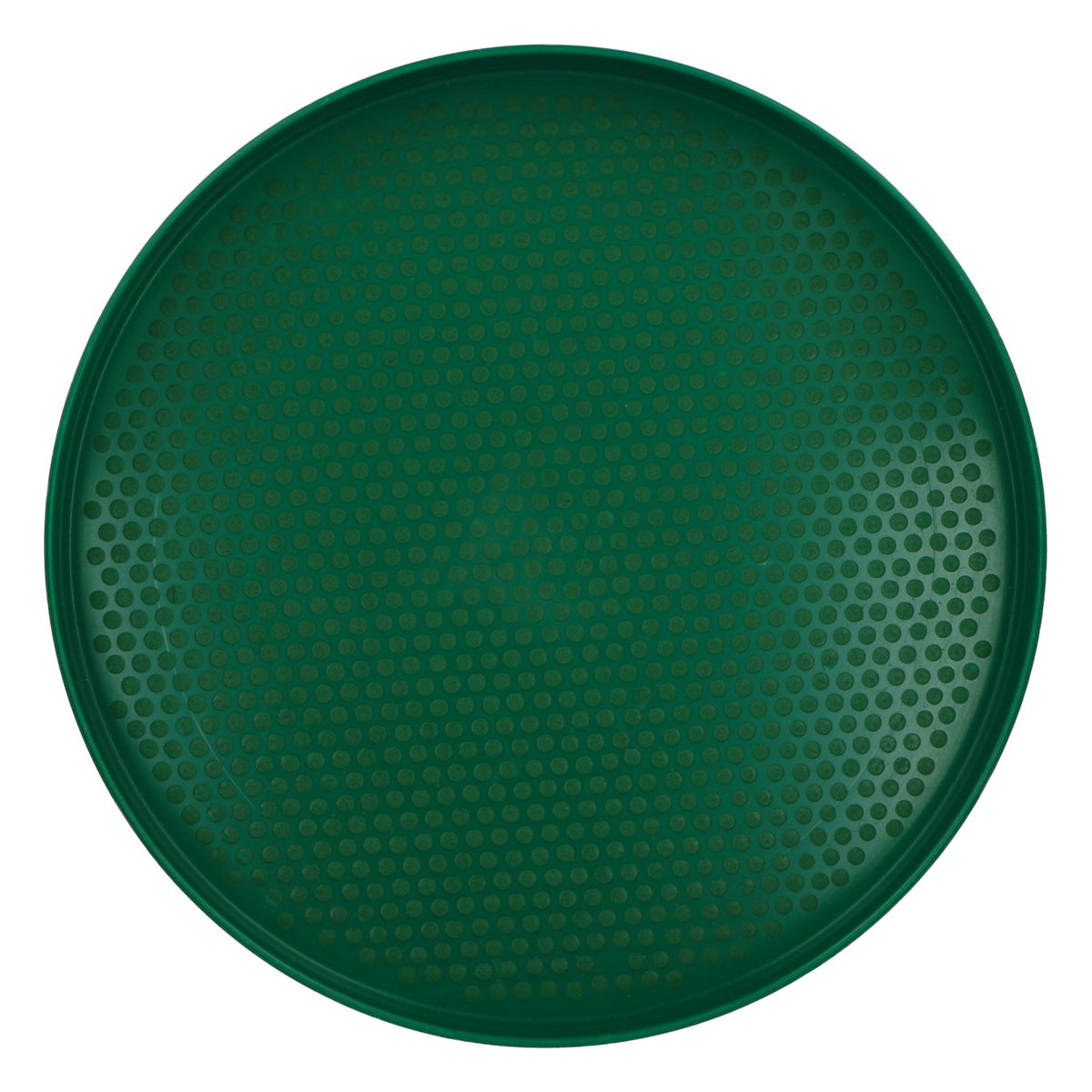 Underberg Liqueur Retro Tray  Serving Tray Round Tray Green High Rim B-Grade – View 2