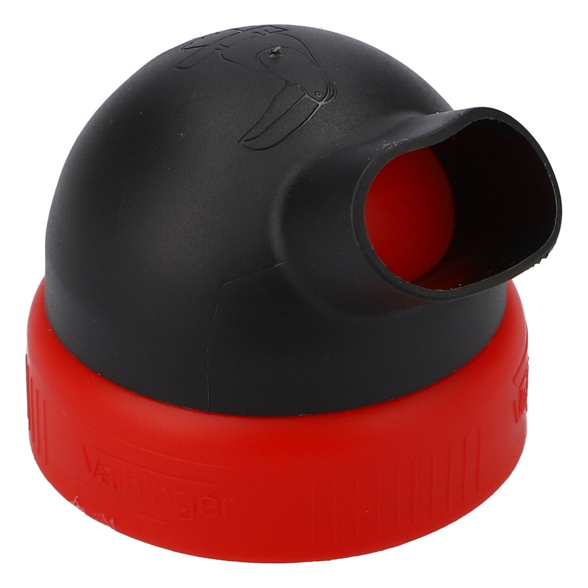 Vaihinger juice pourer, portioner, dispenser, bottle attachment, blue/red – View 3