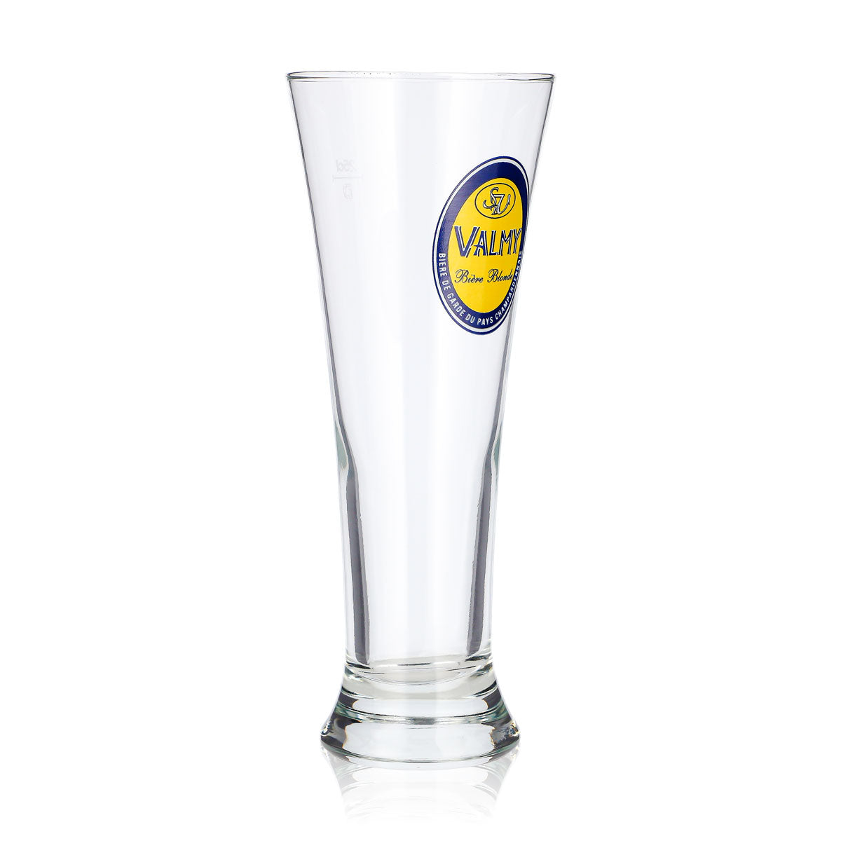 Valmy Beer Glass, 0.25 L, Goblet, Yellow Logo, Long Drink, Durabor – View 2