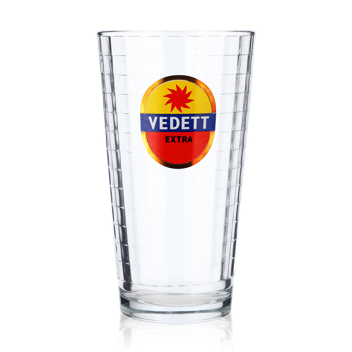 Vedett Beer Glass Beer Glasses 0.33l Mug Belgium Craft "Extra" yellow/red