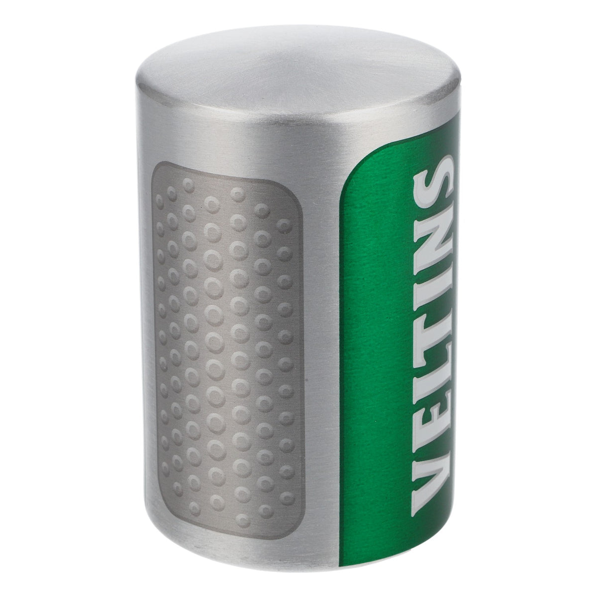 Veltins beer bottle opener push-up bottle opener, green and silver design – View 3