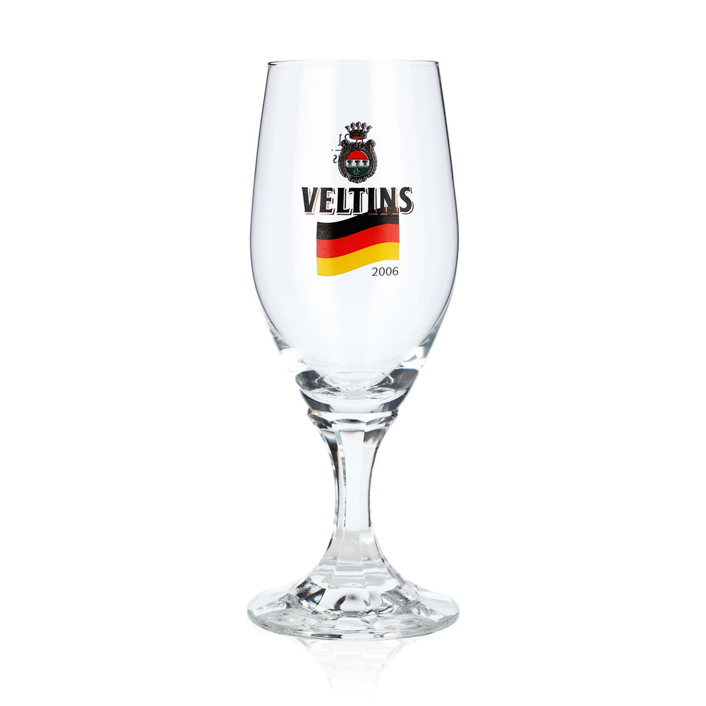 Veltins Beer Glass, 0.2 L, 2006 World Cup Germany Special Edition Pint Glass