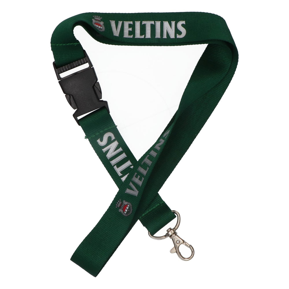 Veltins Beer Lanyard Keyring Key Holder Green