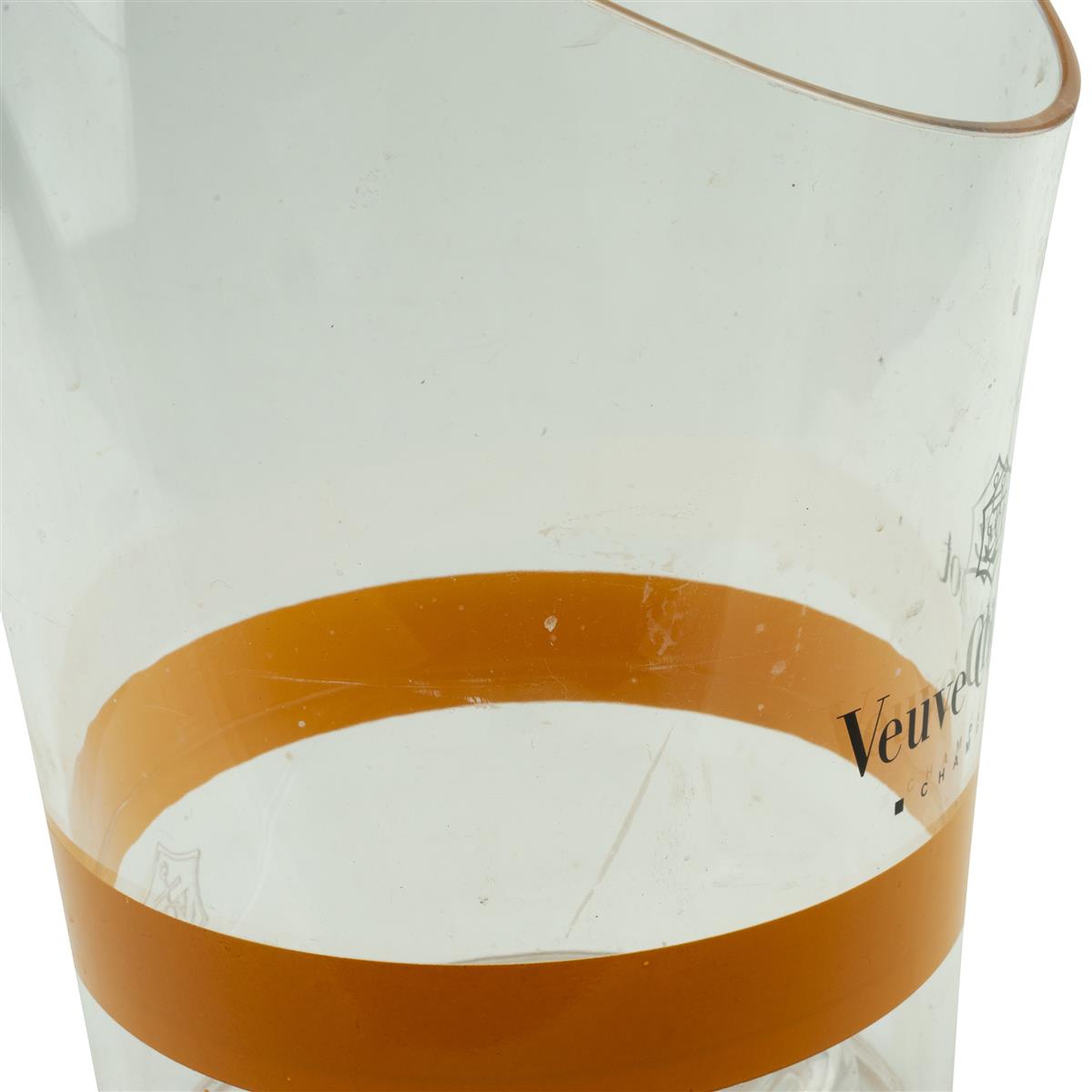 Veuve Clicquot Champagne Bottle Cooler Ice Cube Tray Single Transparent – View 3
