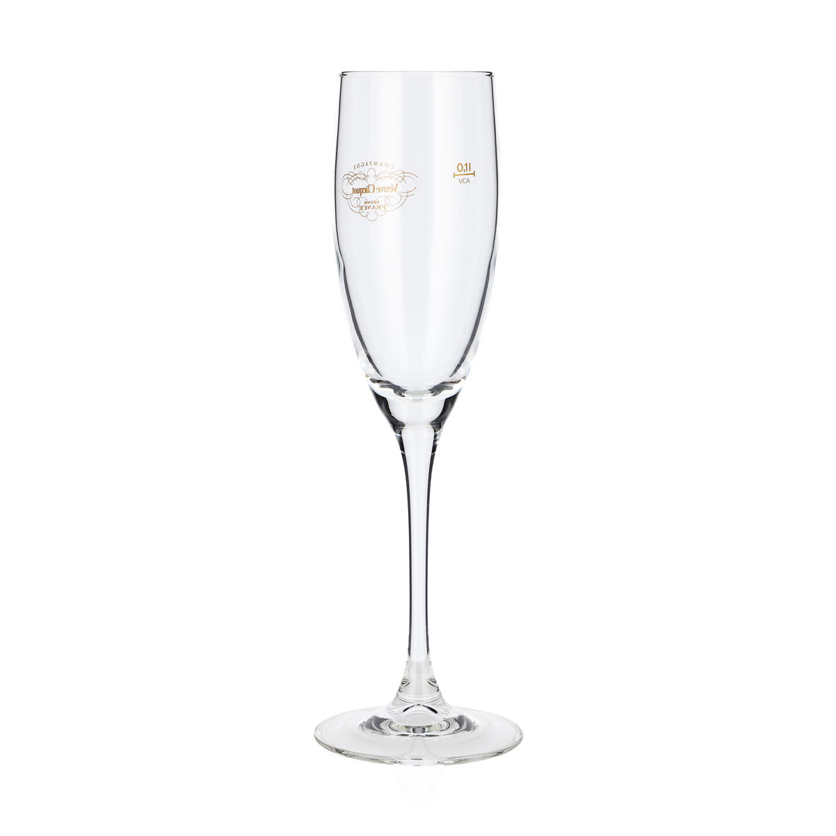 Veuve Clicquot Champagne Glass Flute 0.1 L Sparkling Wine Glass Sparkling Wine Flute Champagne Glass – View 3