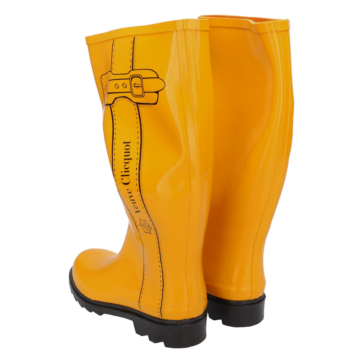 Veuve Clicquot Champagne Rubber Boots Yellow Label Rain Boots Size 36/37 – View 2