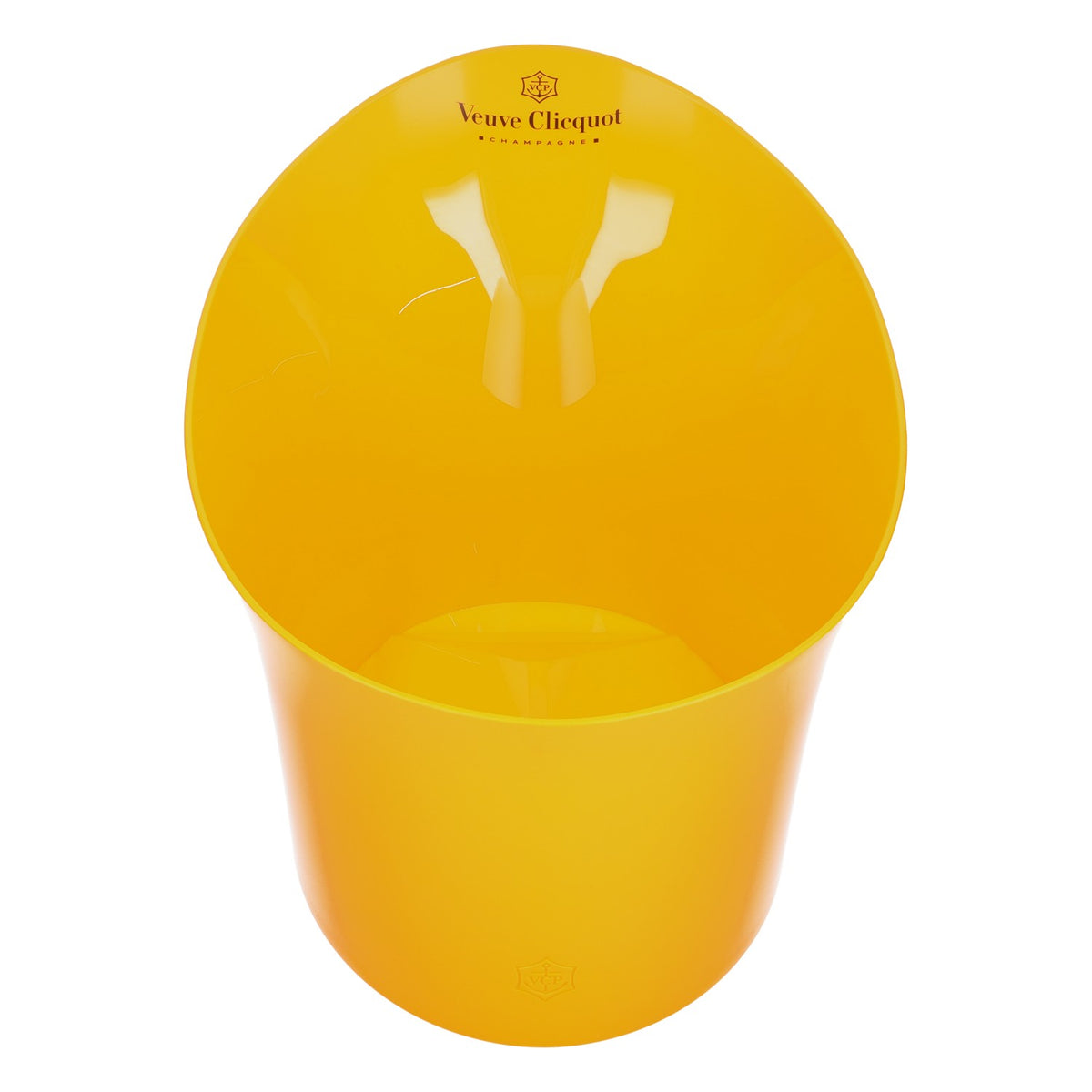 Veuve Clicquot Champagne Cooler Bottle Cooler Ice Bucket Orange Display Piece – View 4