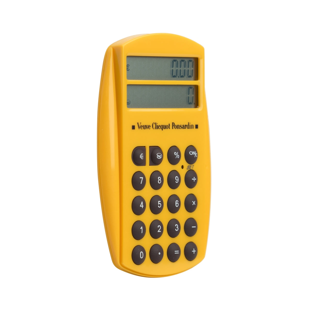 Veuve Clicquot Champagne Calculator Mini Orange Ponsardin Retro Collector – View 3